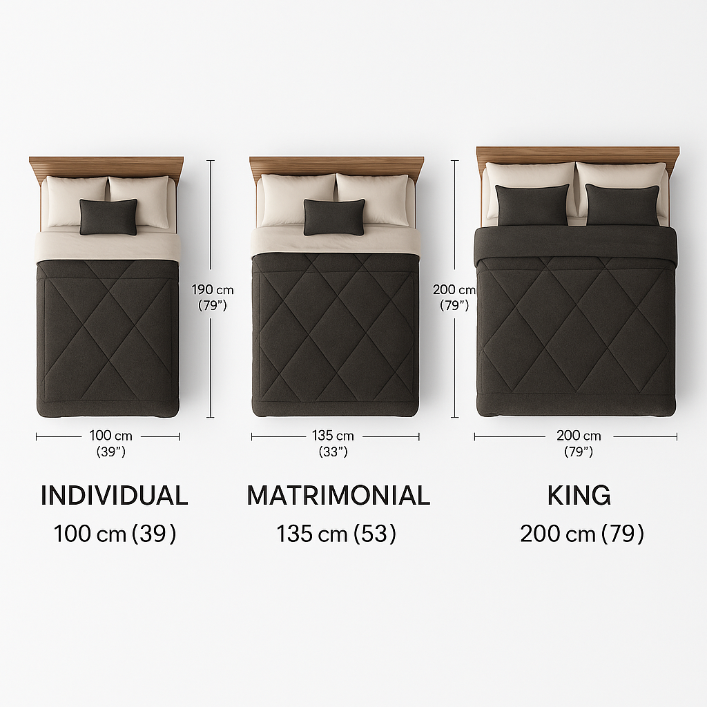 LUNARI “Aurum” — Cama Premium de Confort y Elegancia