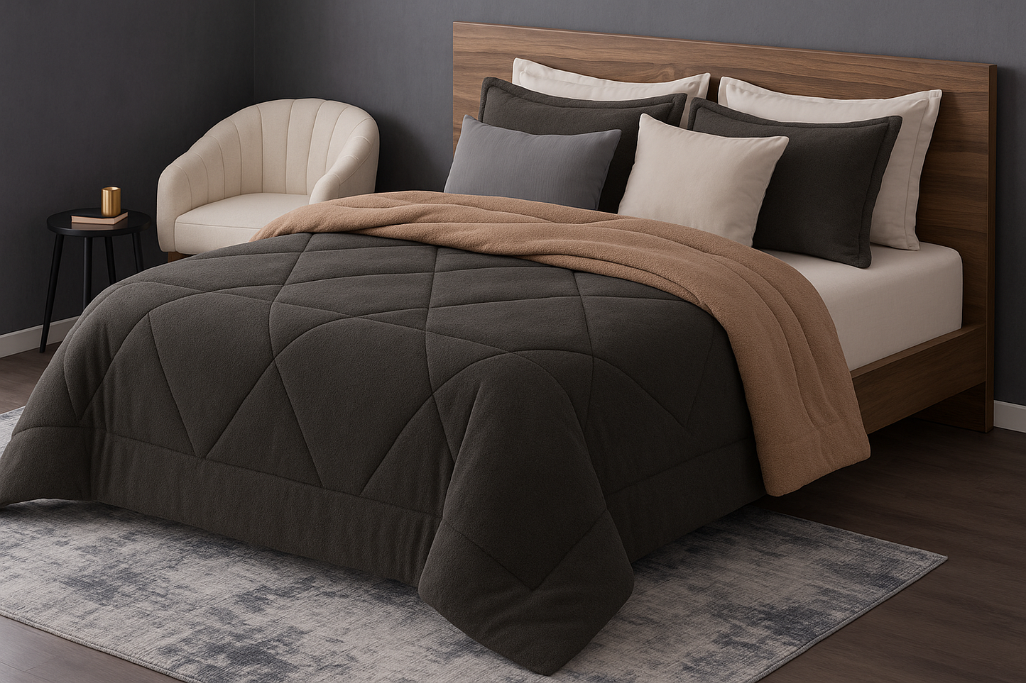 LUNARI “Aurum” — Cama Premium de Confort y Elegancia