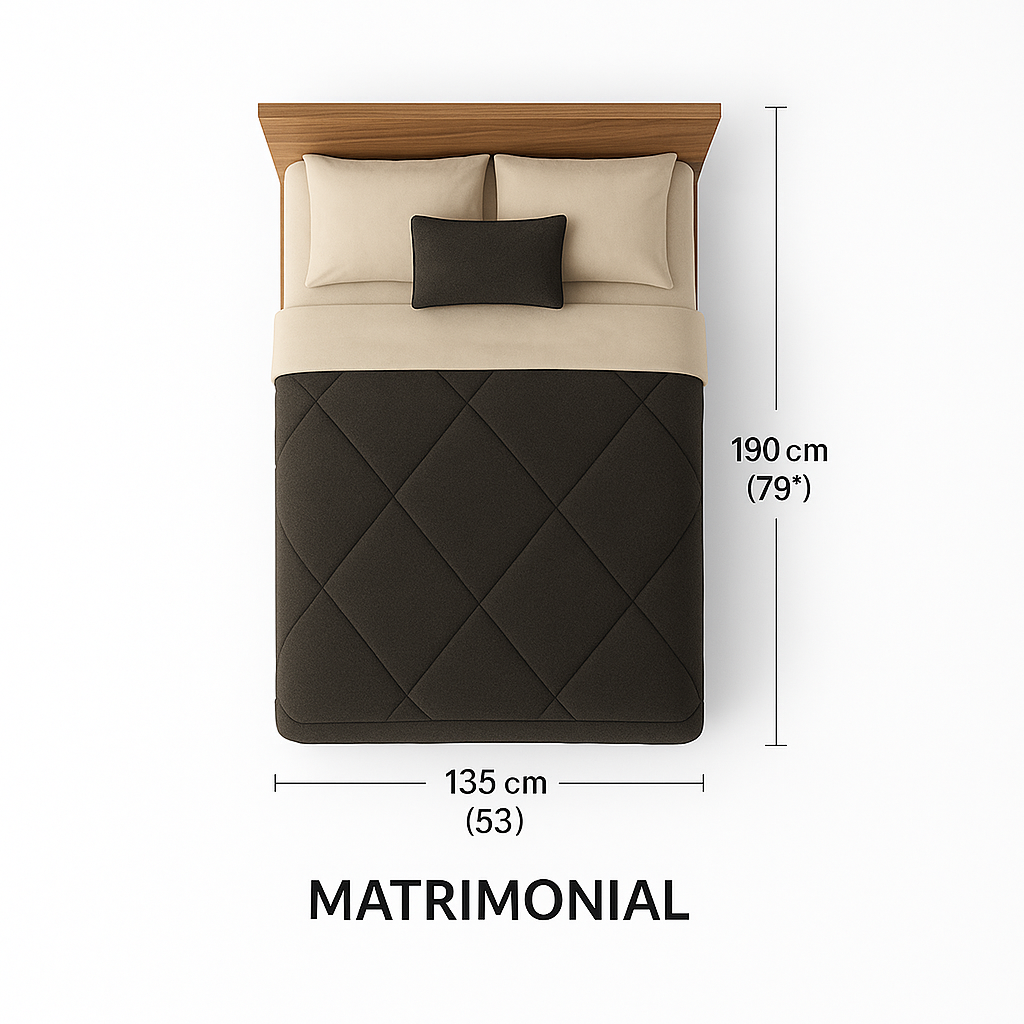 LUNARI “Aurum” — Cama Premium de Confort y Elegancia